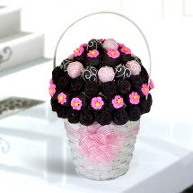 Çikolatalı Gül Kekler